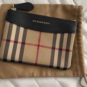 Burberry classic check coin purse